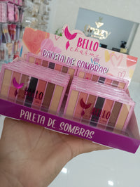 Paleta de sombras belo charme