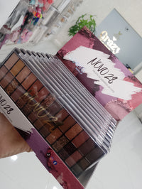 Paleta de sombras 28 cores Febella