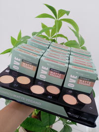 Pó compacto matte vegano Max love