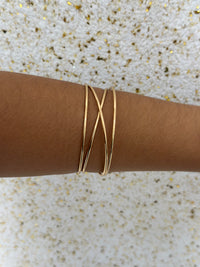 Braceletes Dourado - Biju