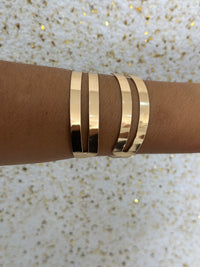 Braceletes Dourado - Biju