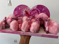 Lip Gloss com Chaveiro Bobo Rara