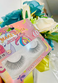 Cílios postiço make lolita