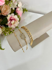 Kit 3 pulseiras