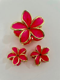 Kit presilha flor grande