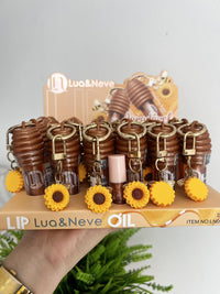 Lip Oil Lua&Neve com Chaveiro (Efeito Espelhado)