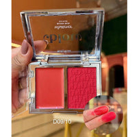 Blush duo Ruby Rose blow